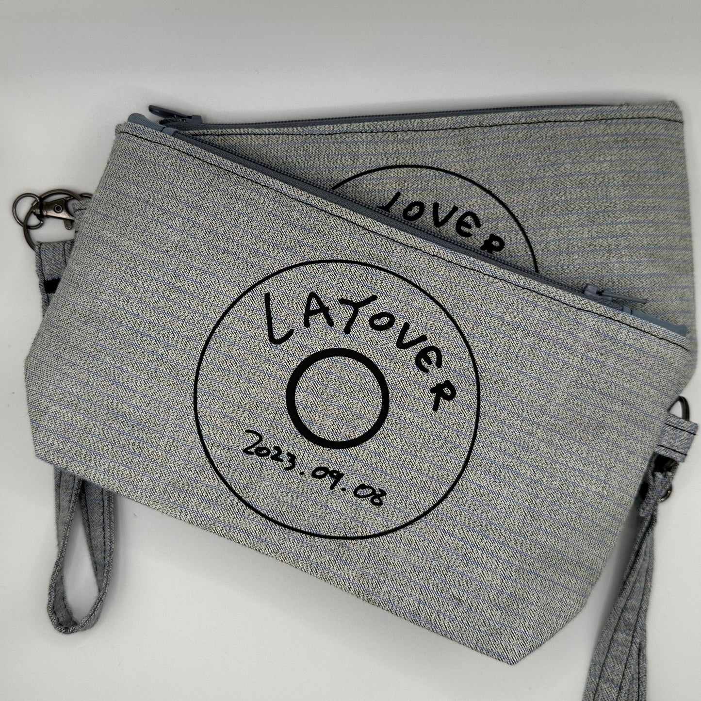 Inspired by BTS Zip Bag V LayoVer Zipper Pouch Make Up Bag KTH Kim Taehyung