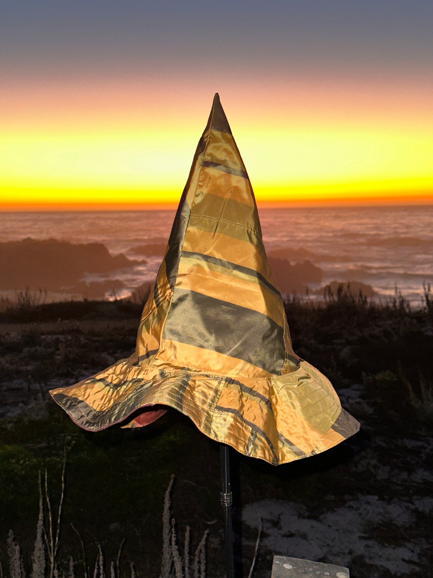 A Witch Hat Floral Watercolor Reversible Large