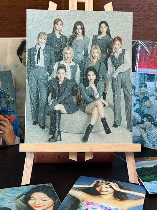 Canvas KPop Twice Flat Art Panel