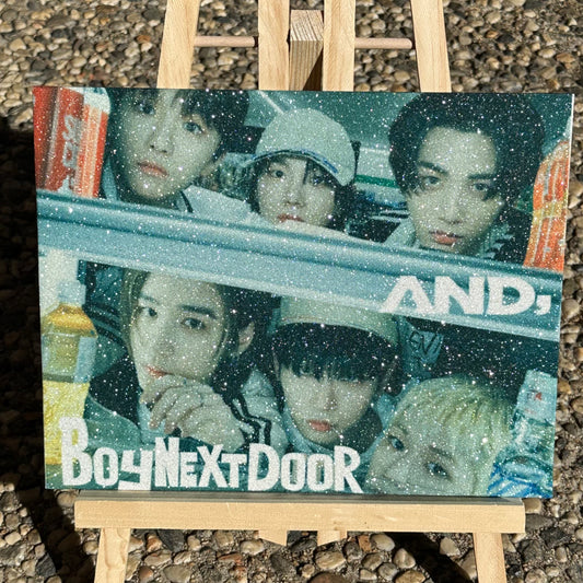 Canvas Kpop Boy Next Door Flat Art Panels