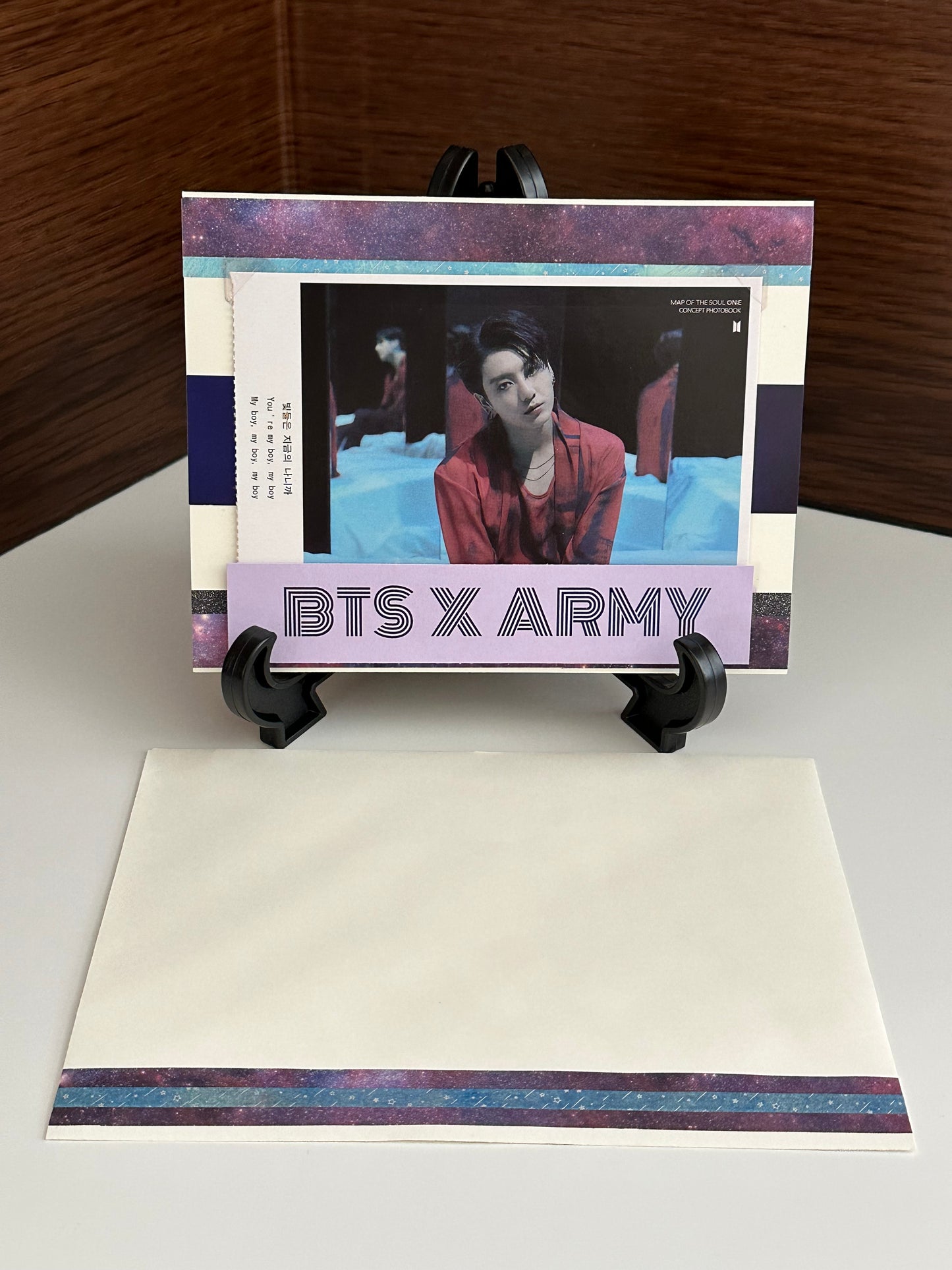 Inspired by BTS Greeting Cards (Blank Inside)