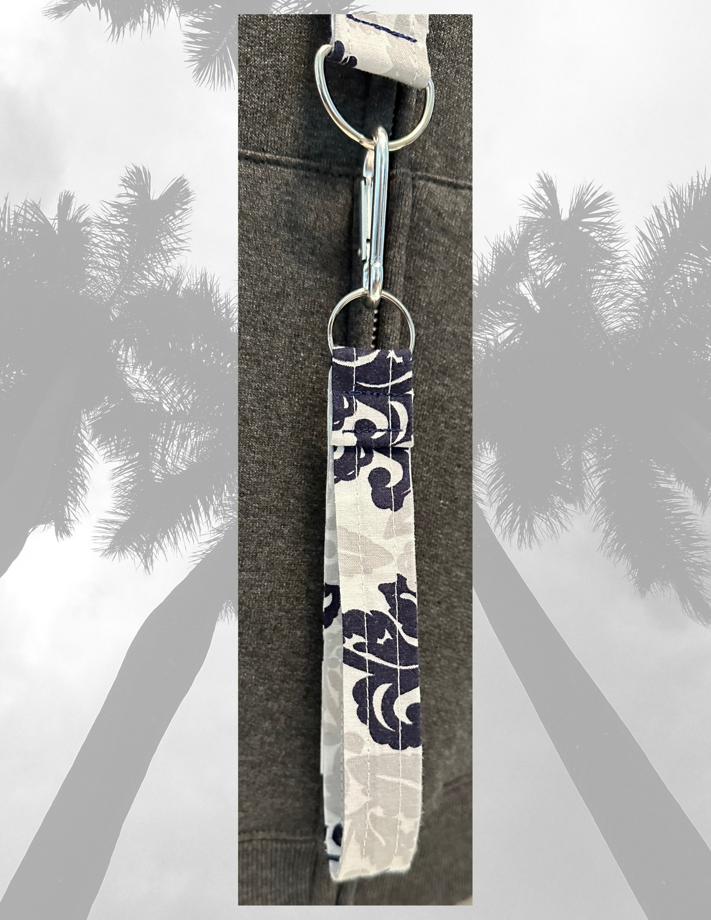 Wrist Strap Double Layer Durable Keyring